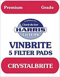 harris filter pads crystalbrite