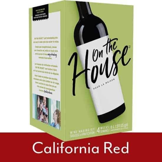 On The House California Red
