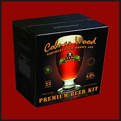 bulldog brews cobnar wood brown ale beer kit