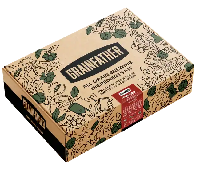 GrainFather Box MockupAngleTownCrier Isolated